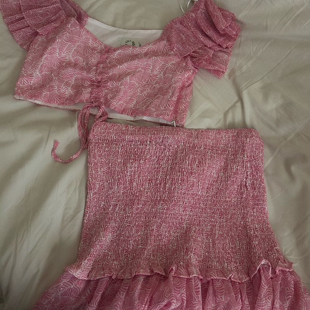 Boutique set. Worn once for pictures